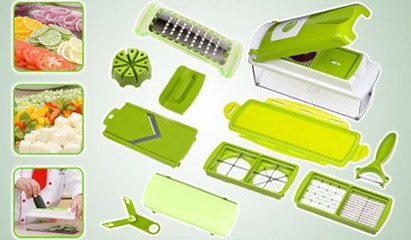 【厂家特供 2013年自主研发风靡全球蓝色厨房手摇切菜器】价格,厂家,图片,其他厨房用品,宁海县鹏特五金制品厂-